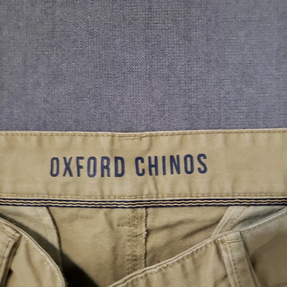 Oxford Chino Pants‎ Mens Size 30x31 Beige Straight